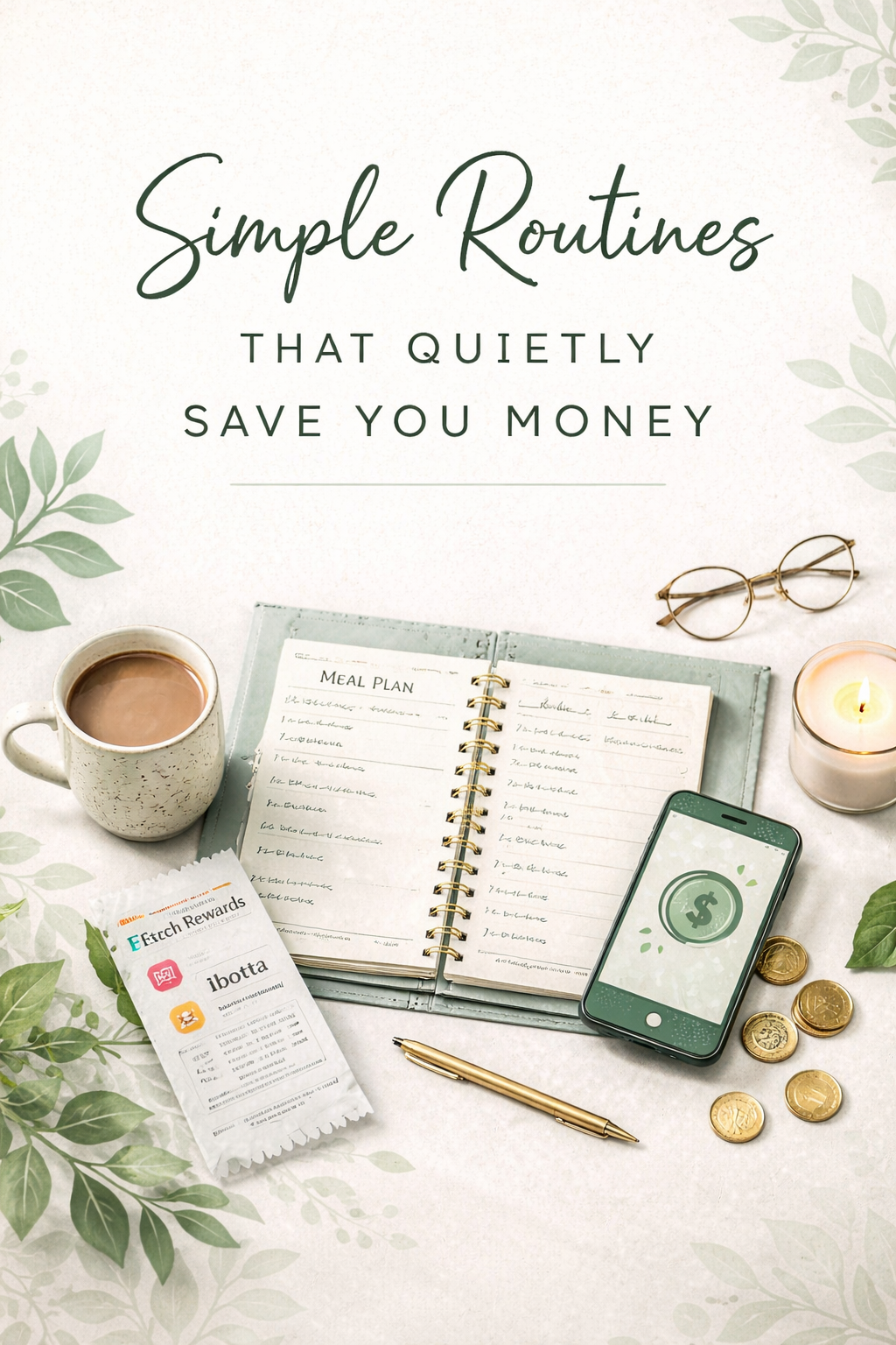 Simple Routines That quietly save you money